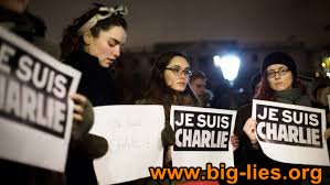 Charlie Hebdo hired sandwich board types