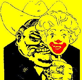McLibel leaflet caricature of McDonald's icons