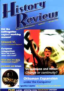 History Review Hitler Nazi cover Dec 1999