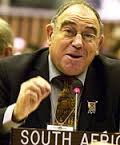 Ronald Kasrils, fake Jew, pretending to be South African